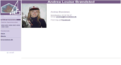 Desktop Screenshot of andrea.brondsted.dk